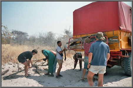Fahrzeug Botswana